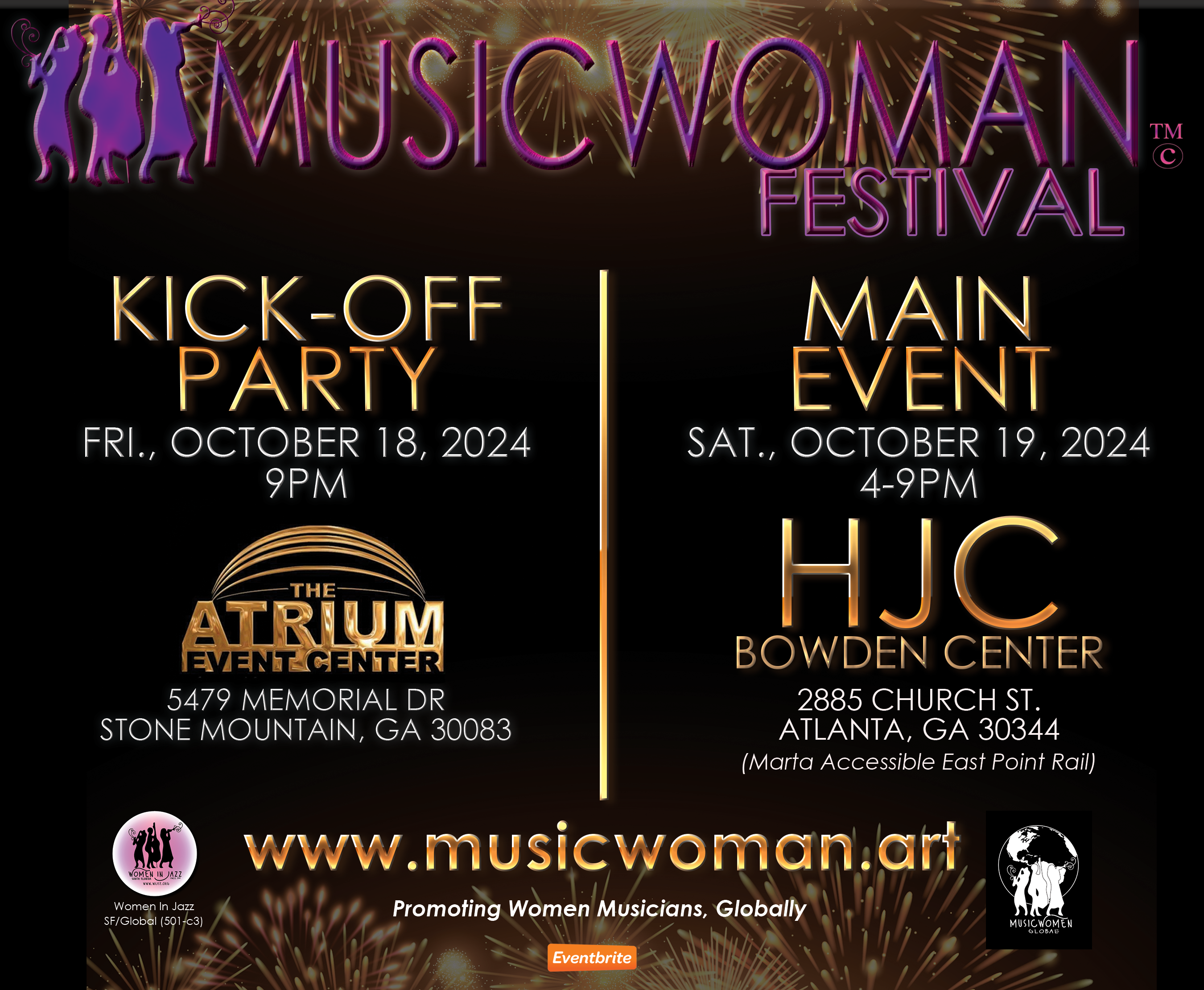 Musicwoman Festival 2024 (October 18th -19th)